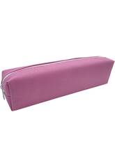 Portatodo Rosa Liso de 6x21x4 cm