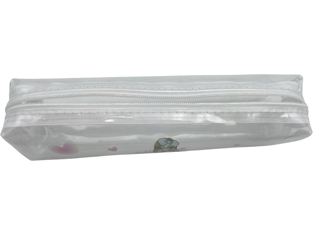 Portatodo Transparente Wonderful Moments de 6x19x4,5 cm