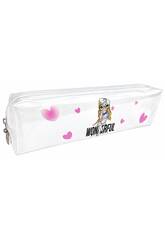 Portatodo Transparente Wonderful Moments de 6x19x4,5 cm