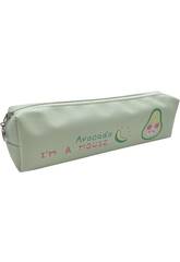 Portatodo Verde Avocado I’m A Mouse de 6x21x4 cm