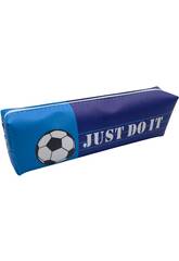 Portatodo Azul Just Do It de 6x21x4 cm