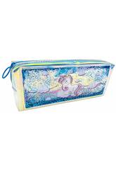 Portatodo Unicornio con Purpurina de 8x21x5 cm