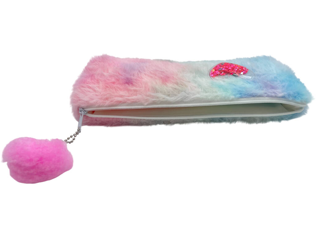 Portatodo de Peluche Corazón de 9x20x2,5 cm