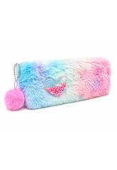 Portatodo de Peluche Corazón de 9x20x2,5 cm