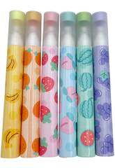Pack 6 Subrayadores de Frutas