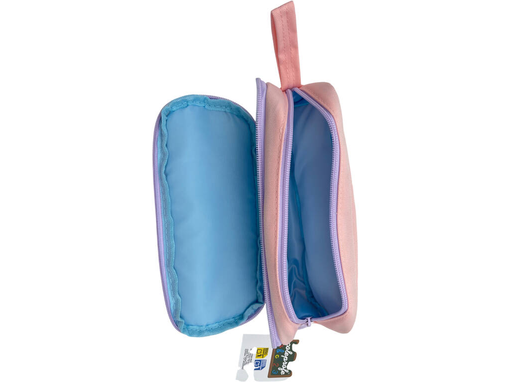 Portatodo Salmon 3 Cremalleras 22x65x10 cm