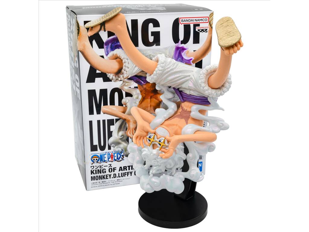 Figurine One Piece King Of Artist Monkey D. Luffy Gear5 II Special Ver de 22 cm