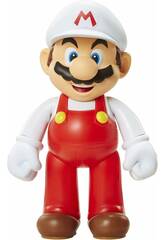 Super Mario - Figura snodabile Mario di Fuoco da 50 cm