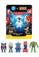DC X Sonic Héros mystérieux, série 2, sachet contenant 1 figurine surprise de 7 cm