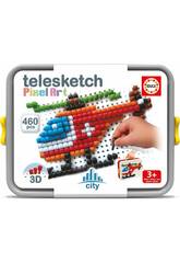 Telesketch Pixel Art City 460 pièces