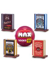 Bola de coleção Zuru Max Books com livro montável