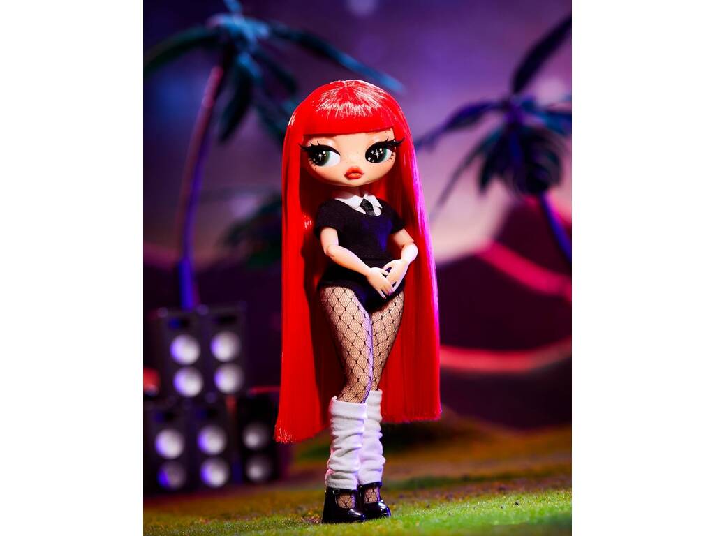 LOL Surprise! OMG Music Festival Bambola Jennie da 22 cm con poster - imagen 5