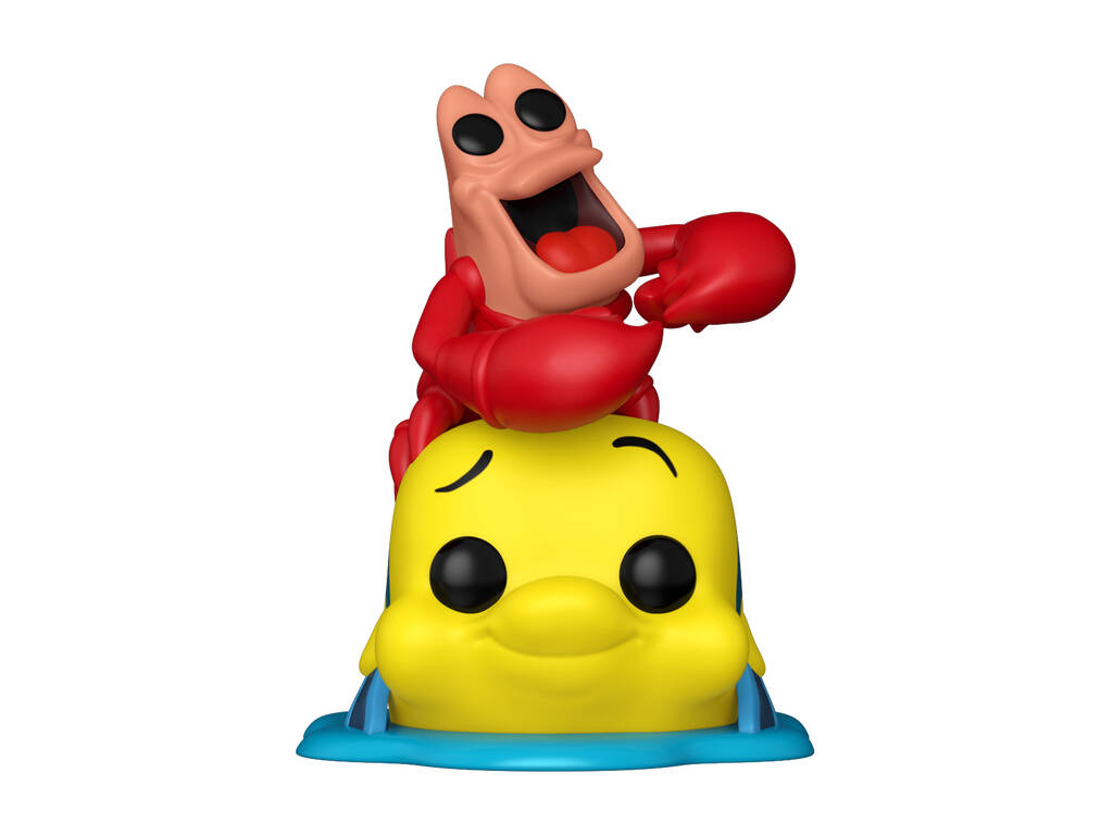 Funko Pop Disney Disney La Sirenita Figura Sebastián con Flounder - imagen 2