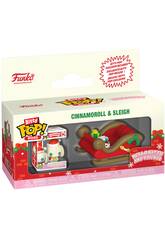 Funko Bitty Pop Rides Hello Kitty and Friends Cinnamoroll con Trineo