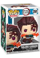 Funko Pop Animation Demon Slayer Kimetsu No Yaiba Figura Tanjiro Kamado Respiración de Fuego