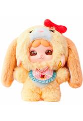Portachiavi peluche Lalanunu Coniglietto Giallo da 14 cm