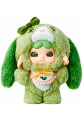 Peluche portachiavi da appendere Lalanunu Coniglietto verde da 14 cm