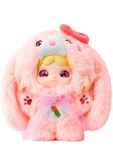 Peluche portachiavi a forma di coniglietto rosa Lalanunu da 14 cm