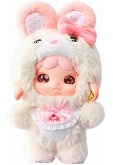 Peluche portachiavi da appendere Lalanunu Coniglietto Bianco da 14 cm