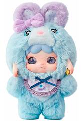 Peluche portachiavi da appendere Lalanunu Coniglietto blu da 14 cm