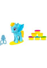 Masa de Moldear Set Poni Alado Azul con Plastilina y Tijeras