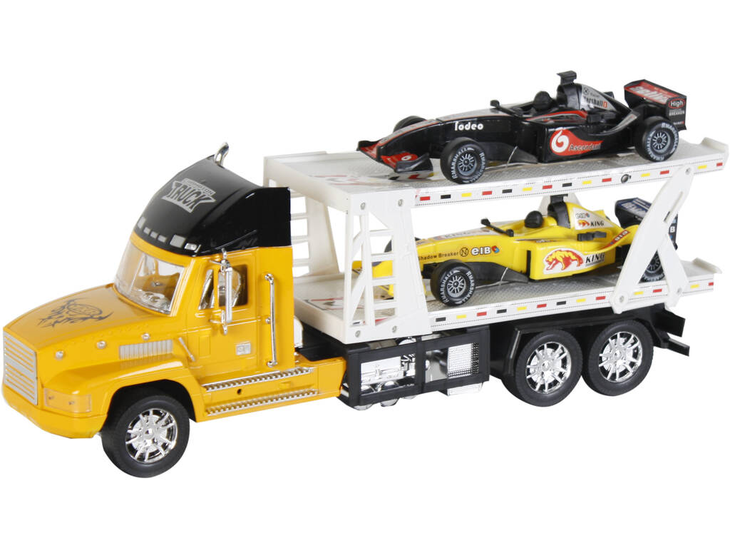 Camion Porte Voitures Avec 2 Formule 1