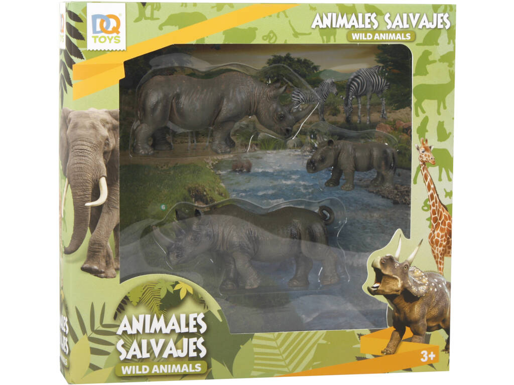 Rinocerontes Pack 3 Peças