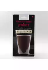 Cubilete doublé de dés Poker Fournier 29451