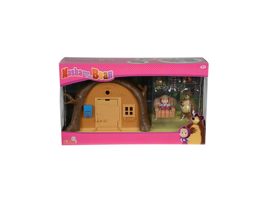 Playset Casetta dell'Orso e Masha 