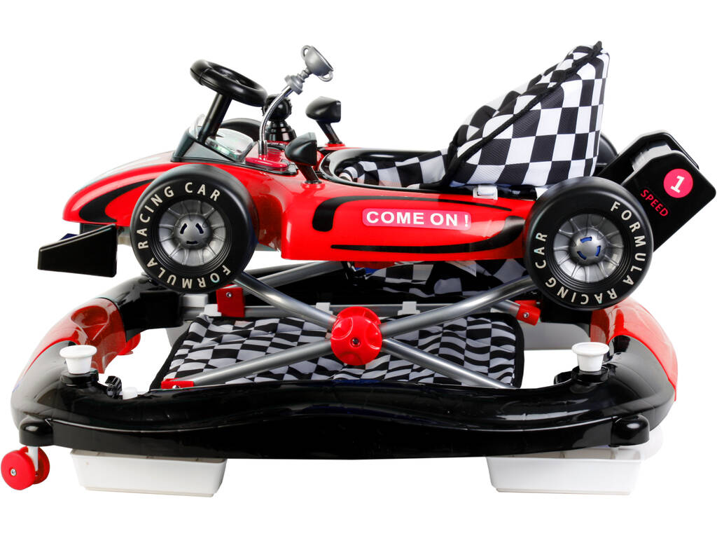 Girello Rosso 3 in 1 Formula 1 Attività
