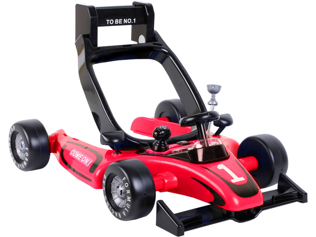 Girello Rosso 3 in 1 Formula 1 Attività