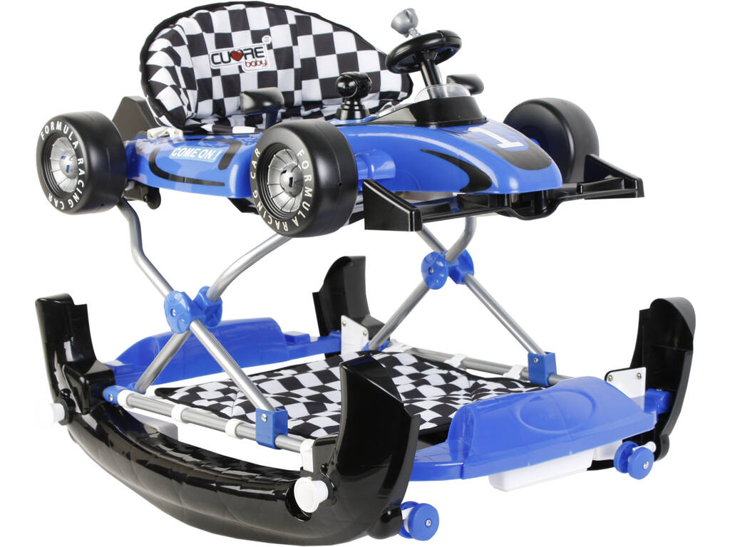Trotteur Bleu 2 en 1 Formule 1 Activités