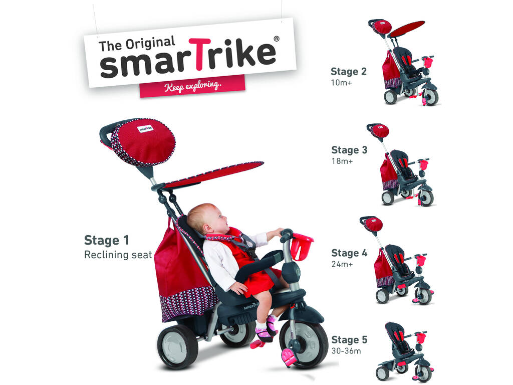 Triciclo 5 in 1 Splash Smart Trike 6800500
