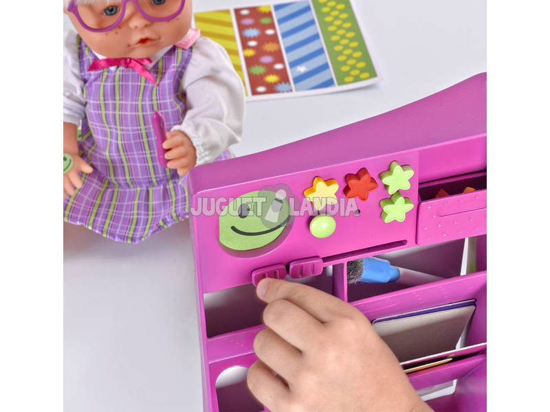 Nenuco Happy School Famosa Avec des Accesoires 30 cm Famosa 700013101