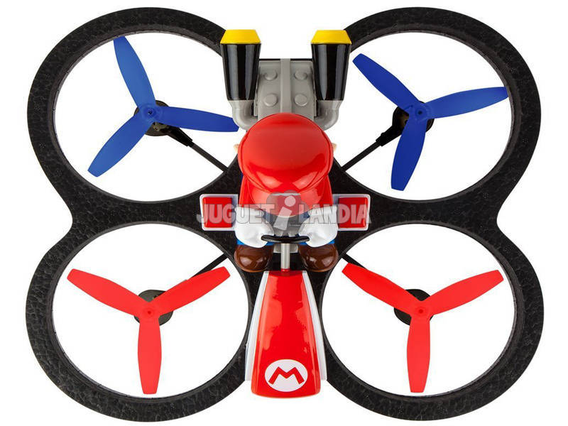Radio Control Drone Mario Copter 4 Canales Carrera 503007 Teledirigido