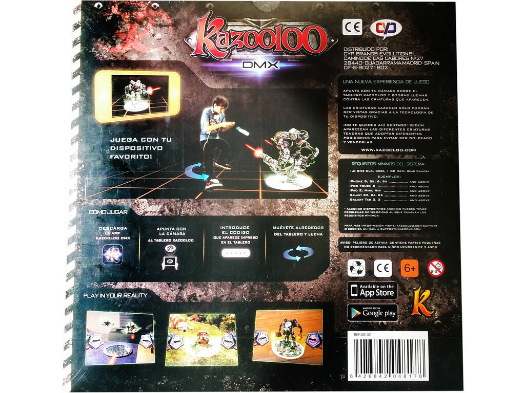 Gioco di Realtà Virtuale Kazooloo Dmx