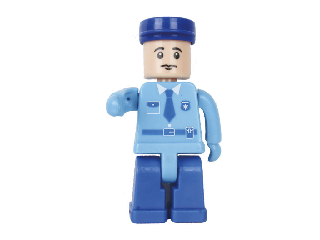 Playset 2 véhicules urgences 14 cm avec lumière et sons