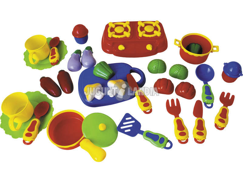 Complementosde Cozinha de Brinquedo 31 Peças