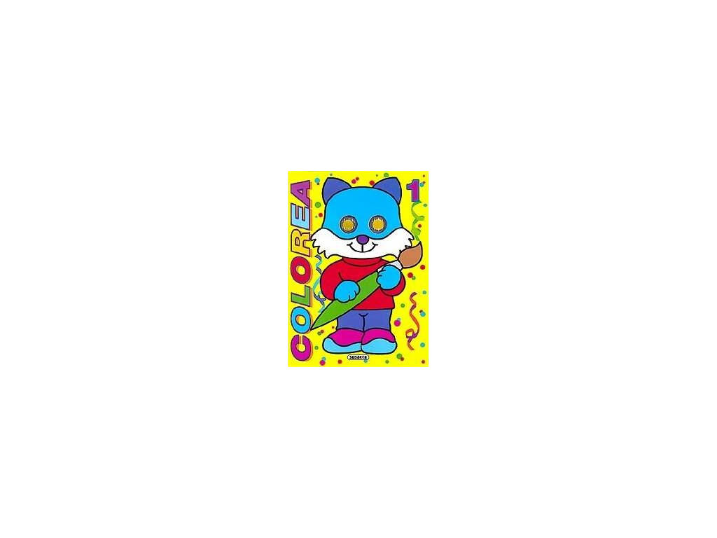 Libro Coloreable con Ojos Susaeta S0316