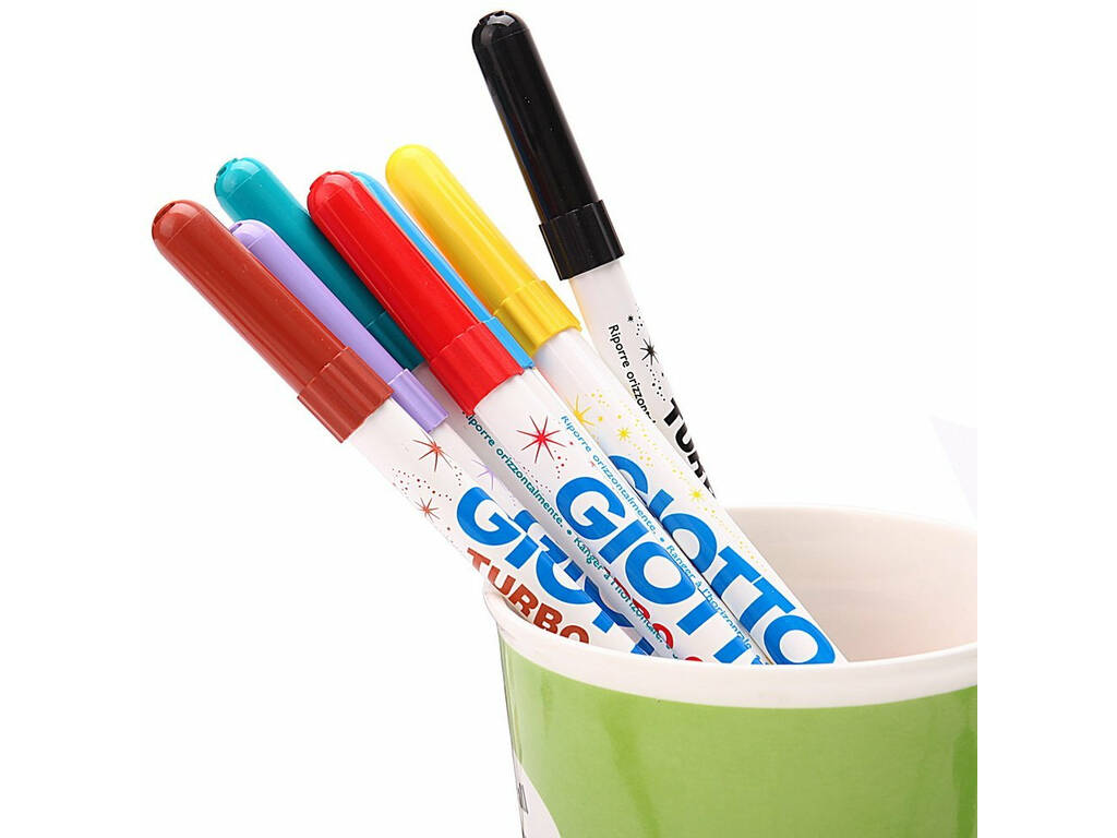 Feutres Giotto Turbo Glitter 8 unités Fila 425800