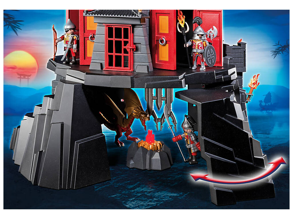 Playmobil Gran Château du Dragon Asiatique 