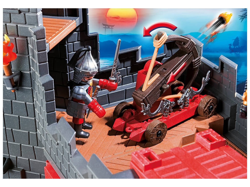 Playmobil Gran Château du Dragon Asiatique 