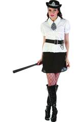 imagen Costume Poliziotta Camicia Bianca Donna L