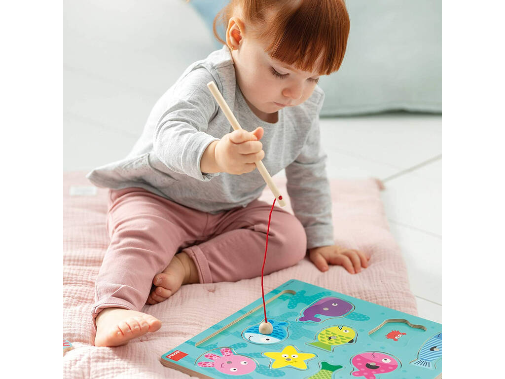 Puzzle Pesca Magnetico
