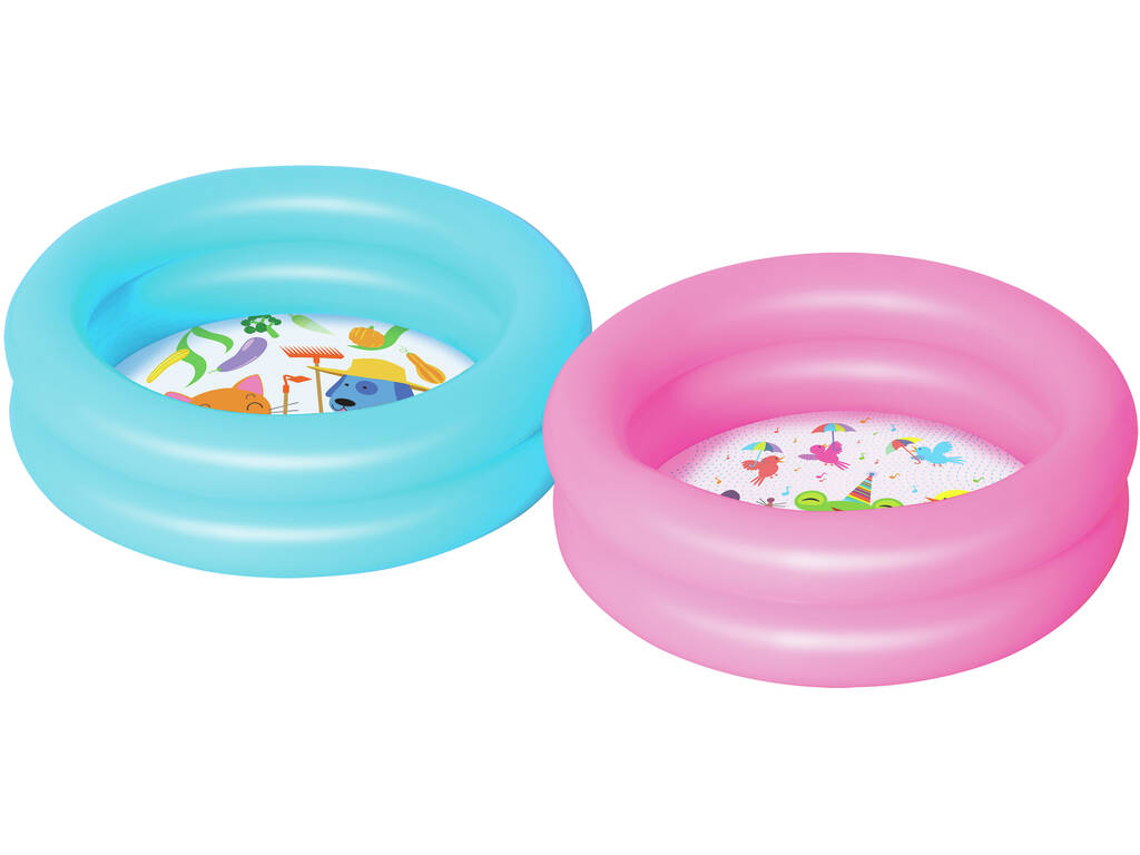 Piscina Gonfiabile Baby a 2 Anelli 61x15 cm Bestway 51061