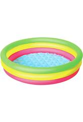 Piscine Gonflable 3 Boudins 102 x 25 cm Bestway 51104 