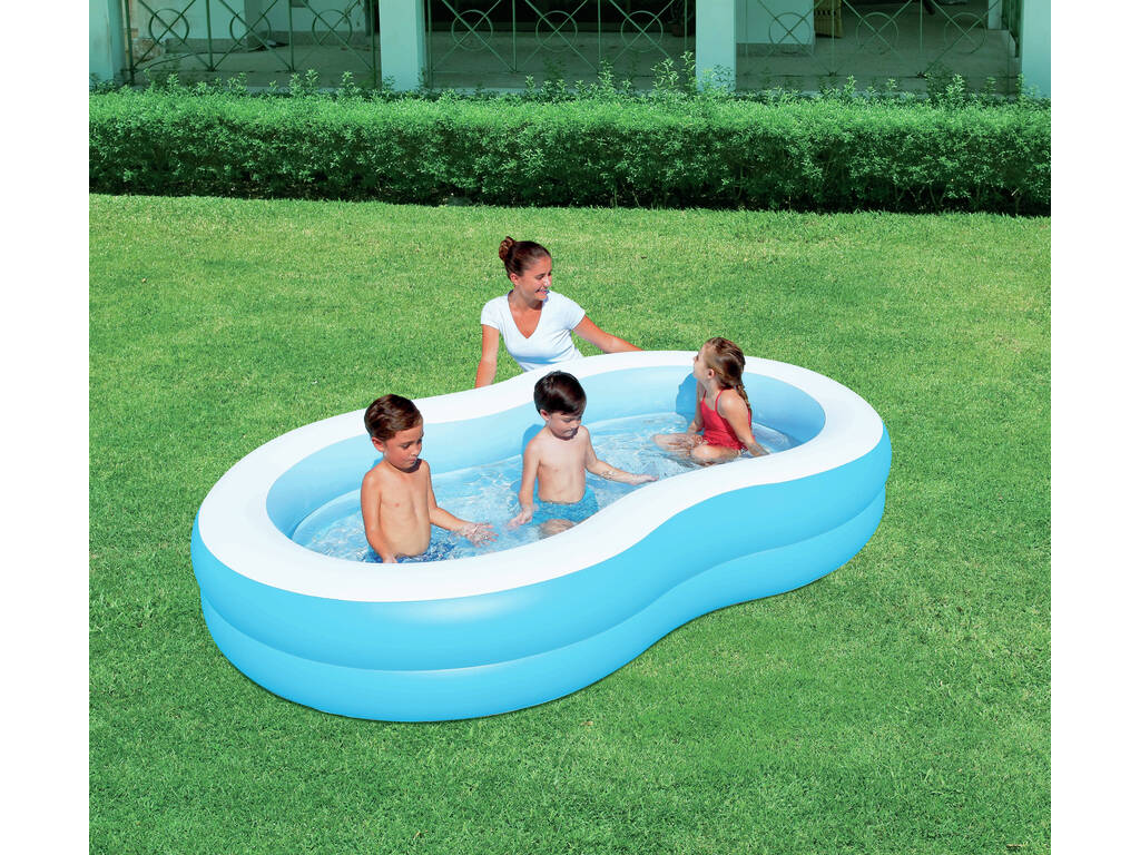 Piscine Familiale Big Lagoon 262 x 157 x 46 cm Bestway 54117