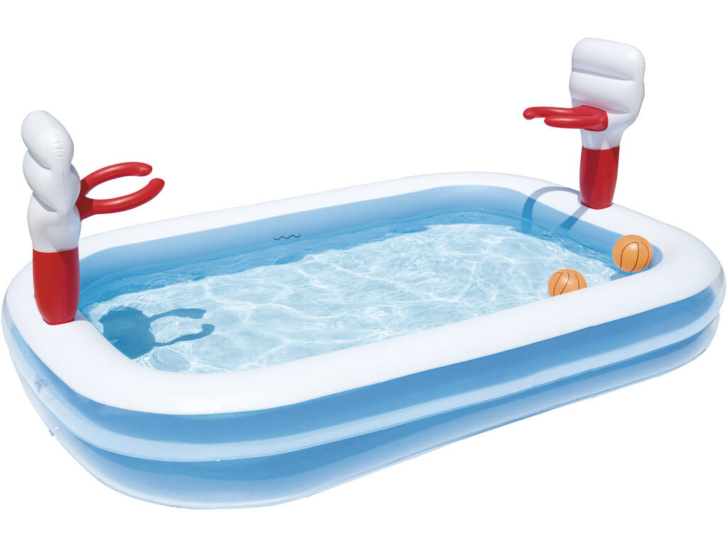 Piscina gonfiabile Pallacanestro 254x168x102 cm Bestway 54122