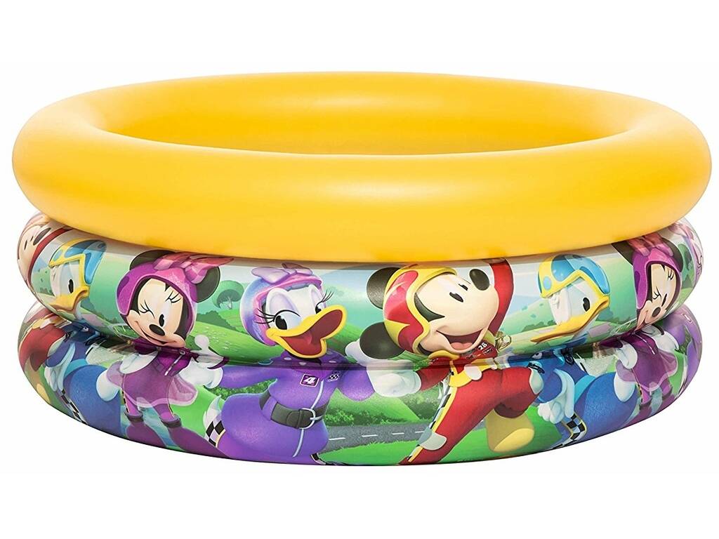Piscina Gonfiabile Bebè Mickey Mouse e i Superpiloti 70x30cm Bestway 91018