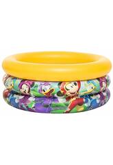 Piscina Gonfiabile Bebè Mickey Mouse e i Superpiloti 70x30cm Bestway 91018